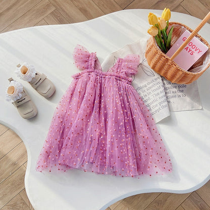 Vestido de princesa mariposa 