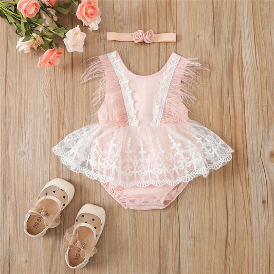 Body Infantil Rosa + Faja