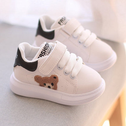 Zapatillas de deporte para niños con diseño de oso panda 