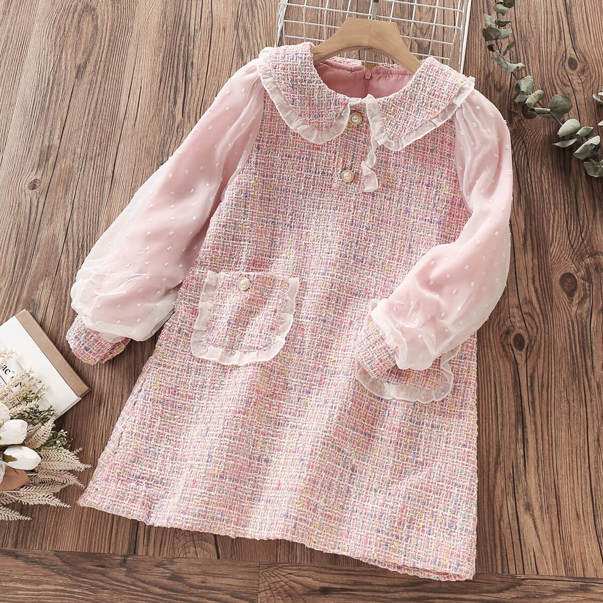 Vestidos de otoño (3T-14T)