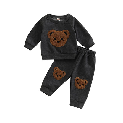 Conjunto infantil de oso