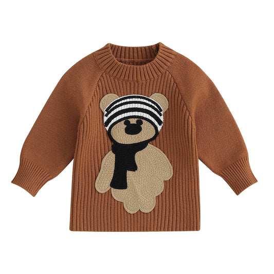 Ropa infantil de lana de oso