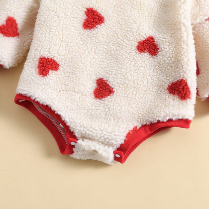 Body infantil Corazones