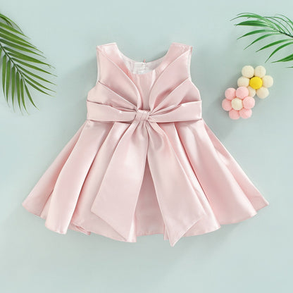 Vestido con lazo 