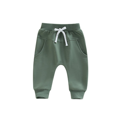 Pantalones deportivos para bebés, niños y niñas