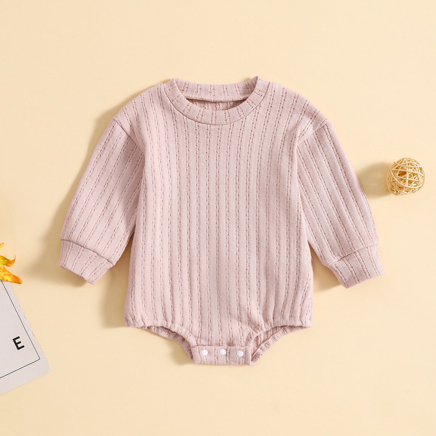 Body infantil de manga larga