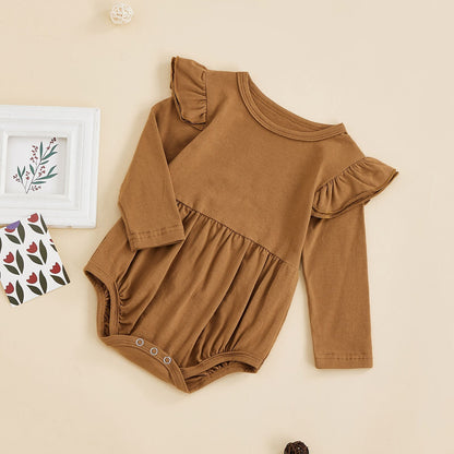 Body infantil marrón
