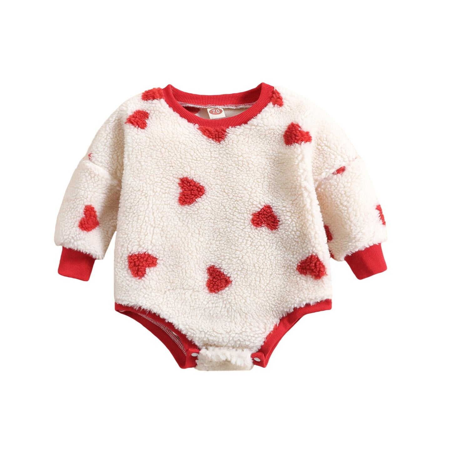 Body infantil Corazones
