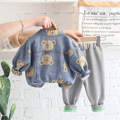 Conjunto de 3 piezas de oso 