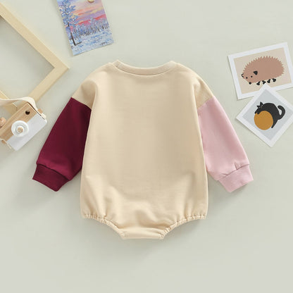 Body infantil con mangas de colores