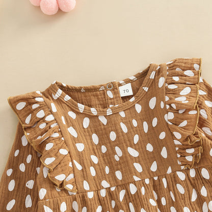 Body infantil marrón