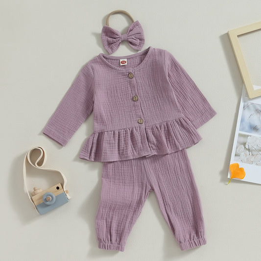Conjunto infantil mujer + diadema