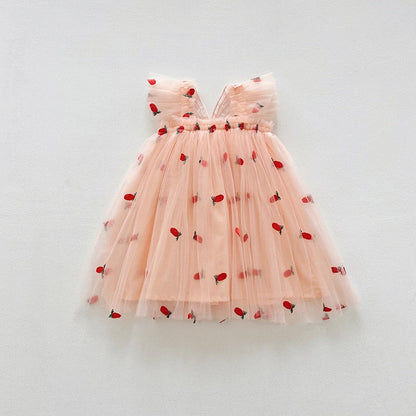Vestido de princesa mariposa 