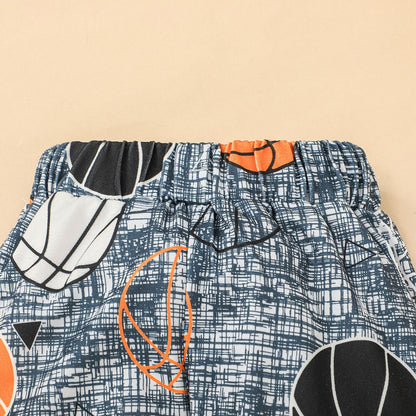 Conjunto de 3 piezas de jugador de baloncesto 