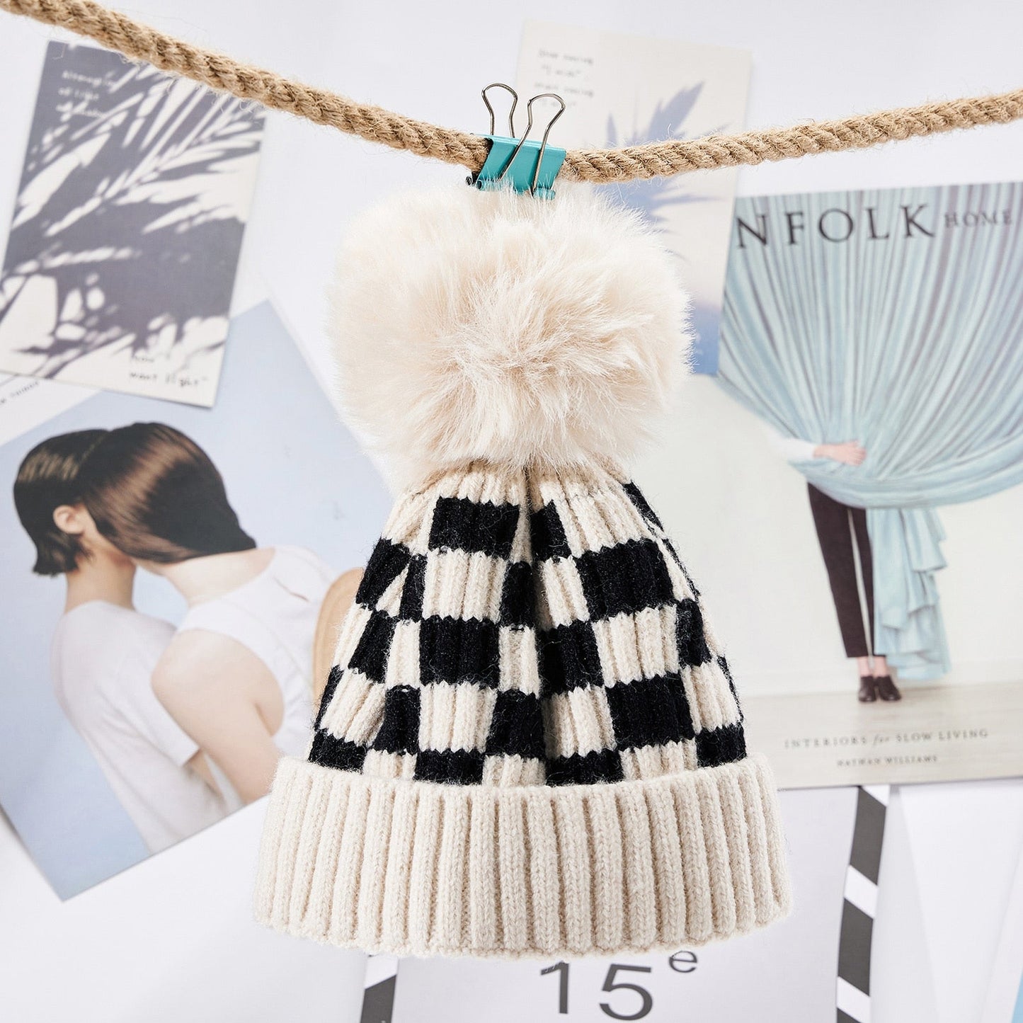 Gorra de ajedrez para niños