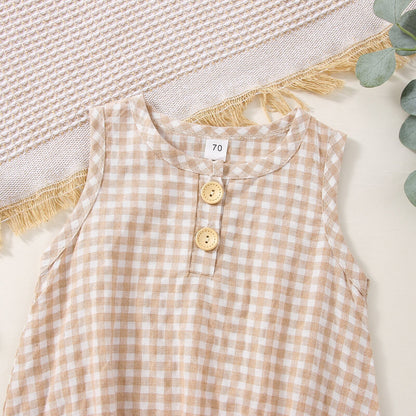 Body infantil niña ajedrez