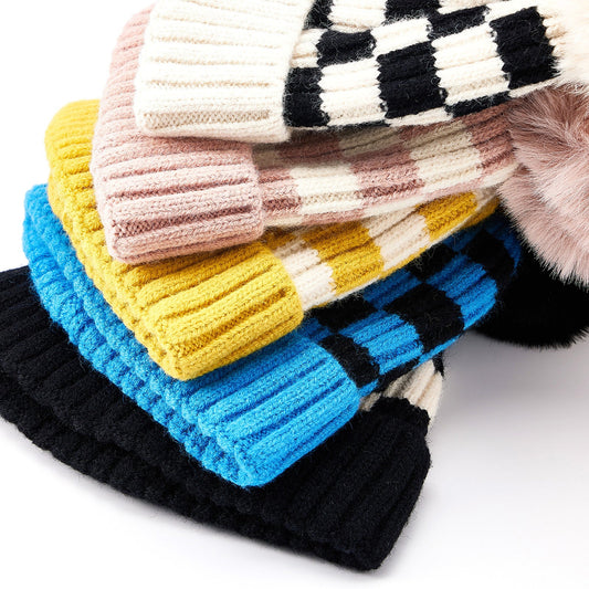 Gorra de ajedrez para niños