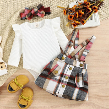 Conjunto de 3 piezas de otoño a la moda