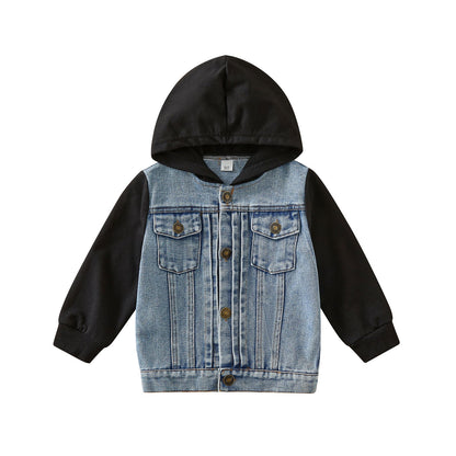 Botones de blusa infantil con capucha