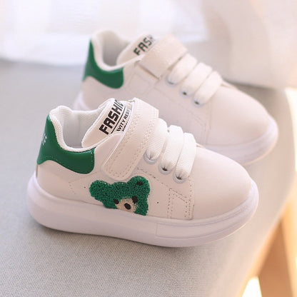 Zapatillas de deporte para niños con diseño de oso panda 