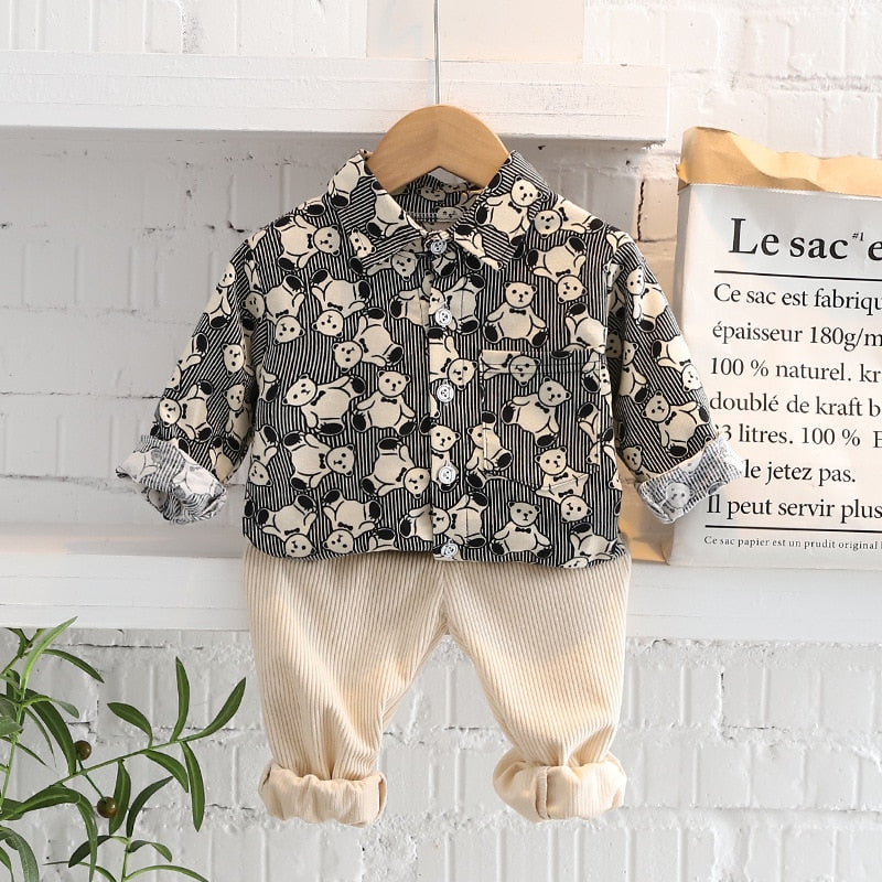 Conjunto de osito bebé