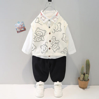 Conjunto de 3 piezas de oso 