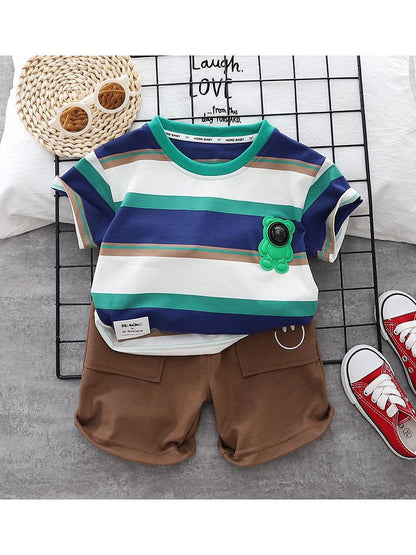 Conjunto de verano infantil de astronauta
