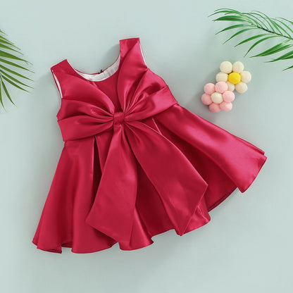 Vestido con lazo 