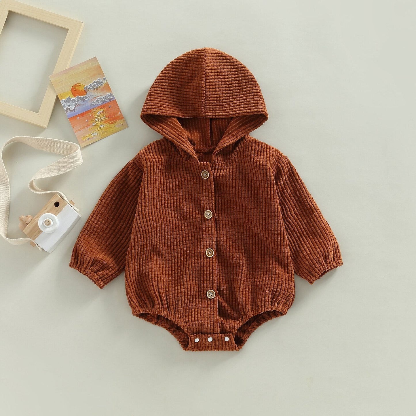Children's Bodysuit with Hood