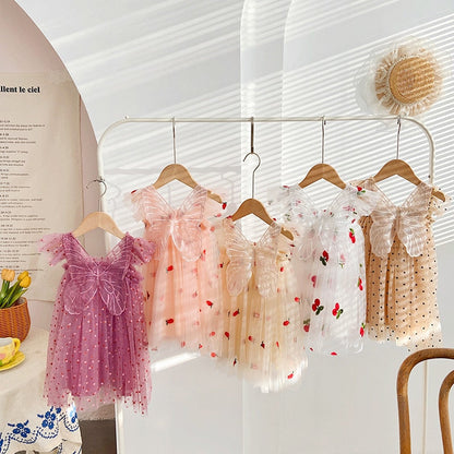 Vestido de princesa mariposa 