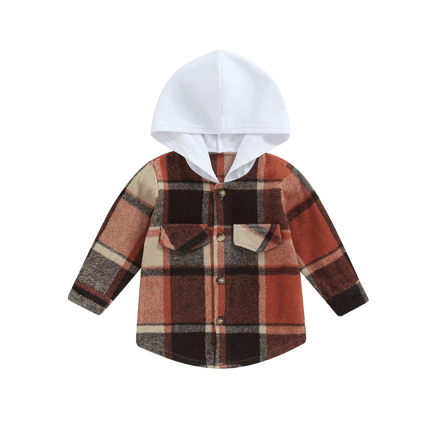 Blusa de ajedrez con capucha