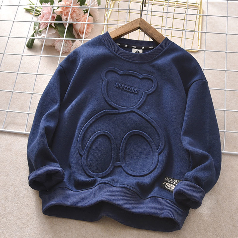 Sudadera con capucha de oso para niños