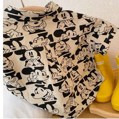 Camisa de manga larga de Mickey de dibujos animados