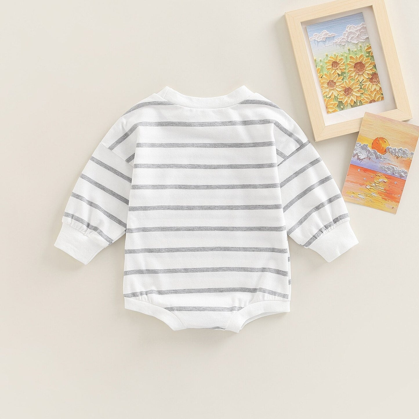 Body infantil a rayas
