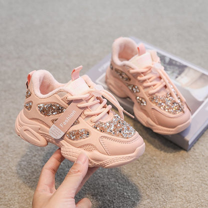 Zapatillas deportivas para niños Glitter Star 