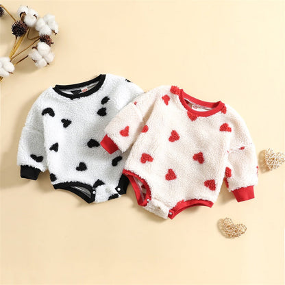 Body infantil Corazones