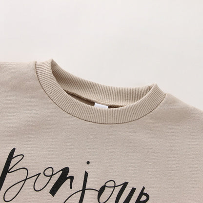 Body infantil Bonjour