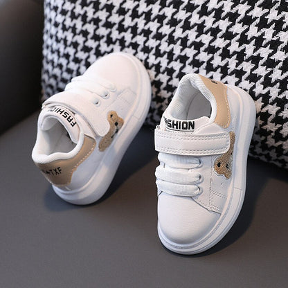 Zapatillas de deporte para niños con diseño de oso panda 