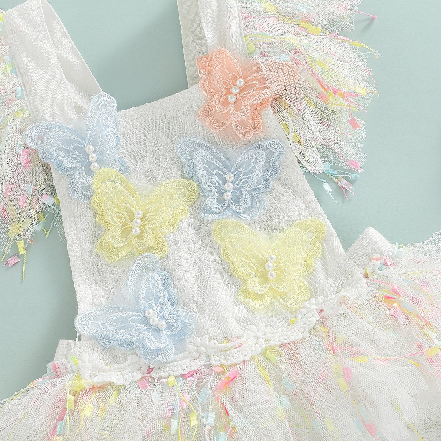 Body infantil de mariposas