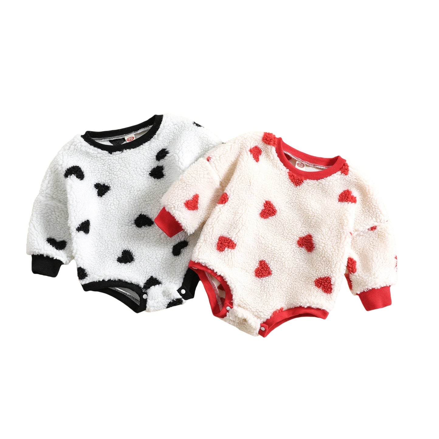 Body infantil Corazones