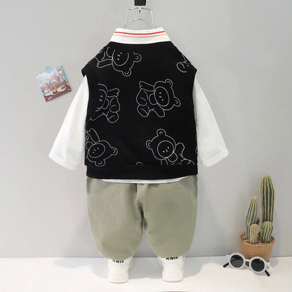 Conjunto de 3 piezas de oso 