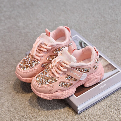 Zapatillas deportivas para niños Glitter Star 