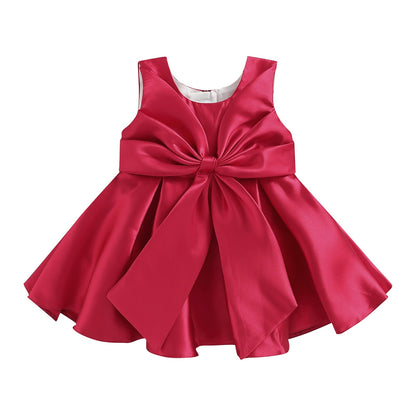 Vestido con lazo 