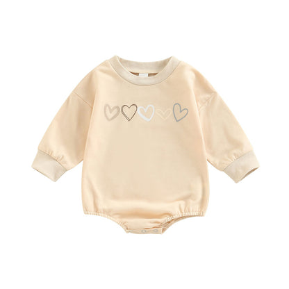 Body infantil Corazones