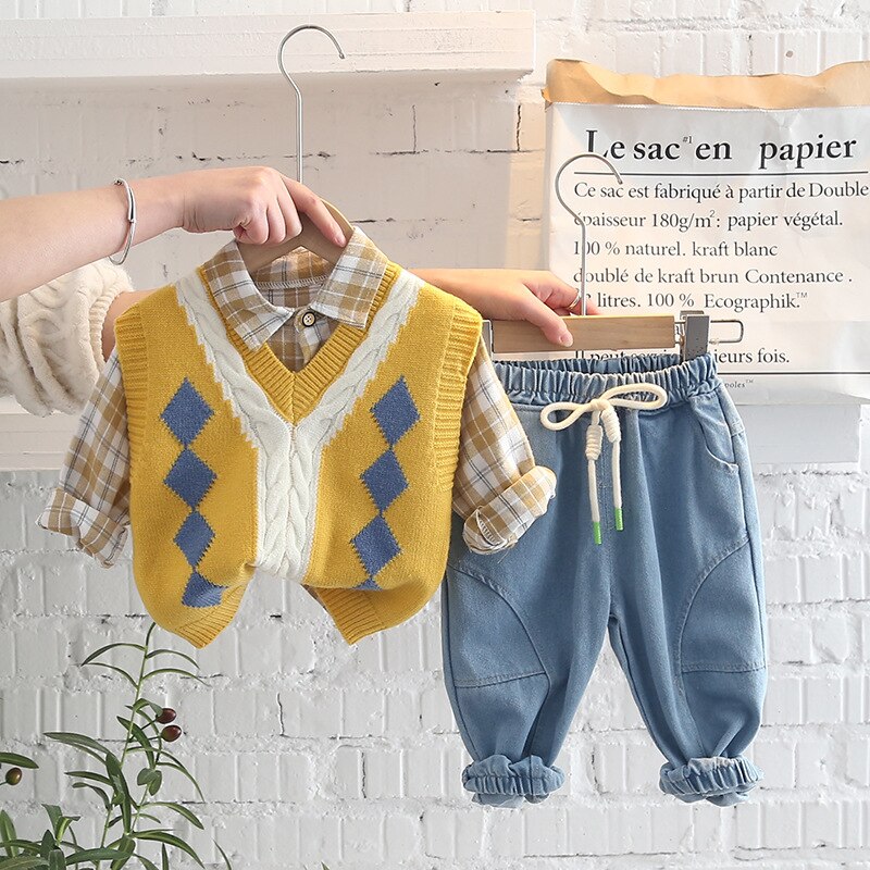Conjunto de 3 piezas para niño