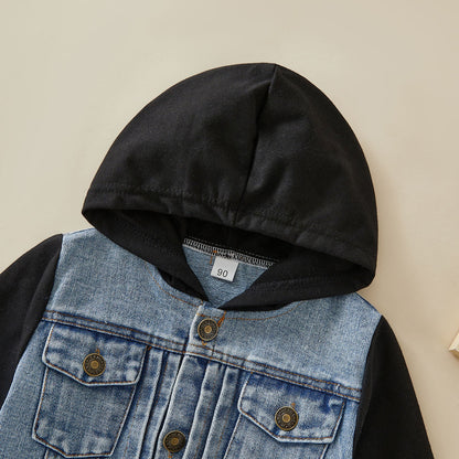 Botones de blusa infantil con capucha