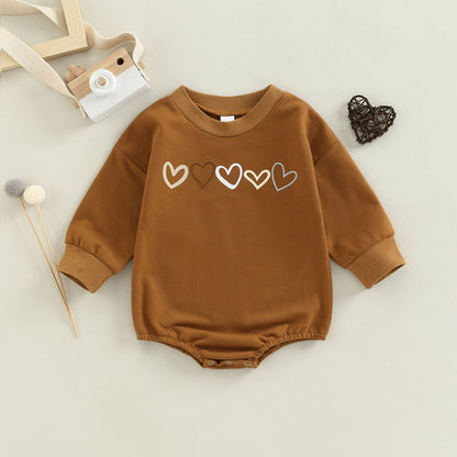 Body infantil Corazones