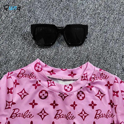 Conjunto infantil Barbie Sainha 