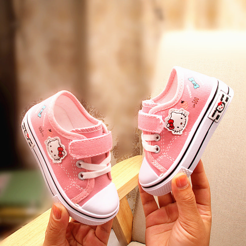 Zapatillas deportivas Hello Kitty para mujer y niño 