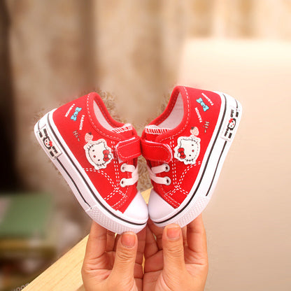 Zapatillas deportivas Hello Kitty para mujer y niño 